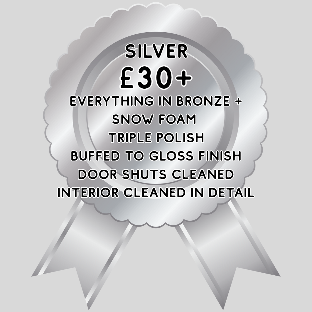 (B) Silver Valeting Package