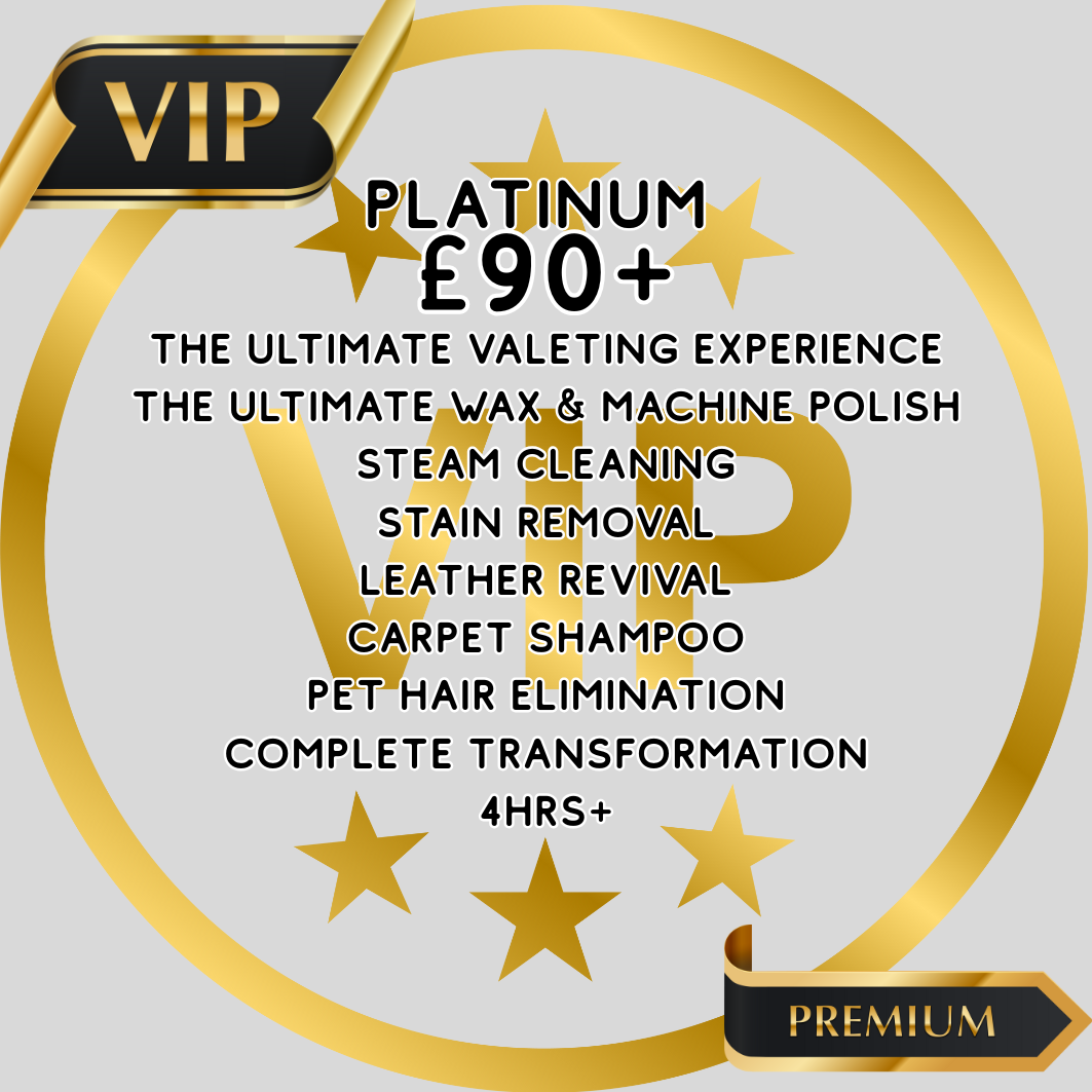 Platinum VIP Valeting Package